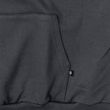 Star Embossed Hoodie Charcoal