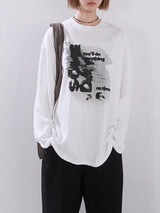 (UNISEX) On Time 長袖Tシャツ