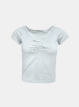 エリサリボンシャーリングTシャツ