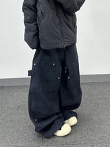 コードデニムビッグワークパンツ