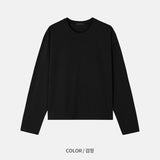 コアベーシッククロップロングスリーブTシャツ (5color) (No.1000)