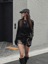 ボアスパンウォッシングショートパンツ
