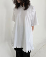 Ruffle Boxy Pocket Tee