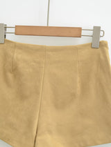 Nina Suede Mini Skirt