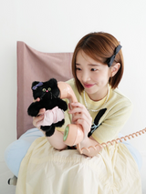 [Jennie's pick] Cosymosy Custom Cat Keyring - Tuxedo (Only Cat, Except Clothes and Accessories)