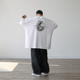ツキオーバーサイズハーフTシャツ