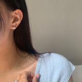 (silver925) Lovely ribbon piercing type1 *gold