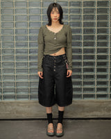 Line Up Eyelet Baggy Jorts
