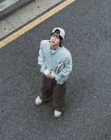 Basi Track Knit Zip-up