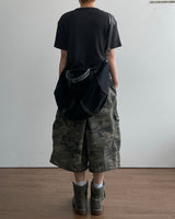 シールド ヘンリーネック ワッフル ショートスリーブ Tシャツ