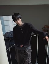 Rookies Buckle Layered Long Sleeve