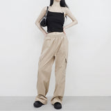 (Unisex) カーデンカーゴストリングパンツ
