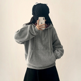 ベイ チェック アノラック フリース セミジップ フーディ