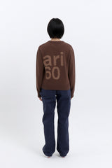 1/2 BASIC SAFARI KNIT (BROWN)