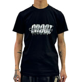 Collaboration オーバーサイズTシャツ BLACK | Creepy Nuts × CROOZ