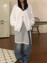 solsol hood wind jacket (4color)