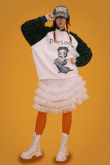 ポイントカンカンスカート(2color)
