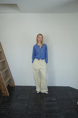 Natural training pants_butter