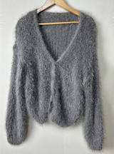 (SOFT-FIT♥) 5 COLORS マイフォームソフトデイリールーズフィットニットカーディガン