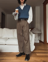 Koby two-tuck chino pants