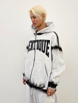 VENTIQUE VTQ 起毛フード付きジップアップ 3カラー