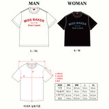 アーチロゴチェーンニードルTシャツ ブラック