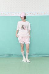 ベイビーキリボクシーTシャツ (PINK)