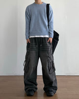 Champer Soft Wool Crop Knit