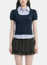 Sena Check Shirt Knit To