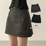 Belt Set Y2K Mini Skirt