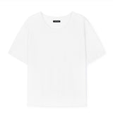 [LANARCH] ベーシックUネック半袖Tシャツ