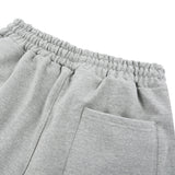 MVR HEART LOGO WIDE SWEAT PANTS GRAY