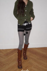 Graphic Knit Shorts