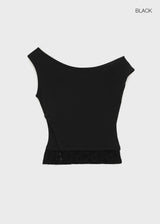 [MADE] Yeltz Lace Asymmetrical Sleeveless