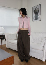 TUCK BALLOON SLACKS
