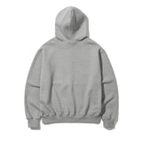 EMBROIDERY RUN BSRBT HOODIE ZIP-UP MELANGE GRAY