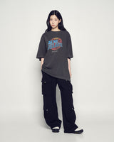 25FW バスケットボールピグメントショートスリーブTシャツ チャコール