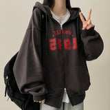 1995 Vintage Balloon Hoodie Zip-Up