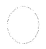 26SS★ [Premium Plating] H Edition AB Round Tag Chain Necklace