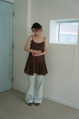 Nina slip dress_brown