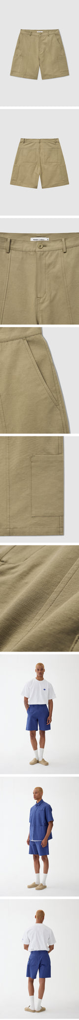 Utility Shorts_Beige