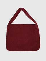 【MADE】sppe dot corduroy bag [burgundy]