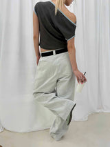 Two tuck balloon pants(2color)