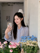 [SHOPPERMADE] MK Modal Puff Tie Blouse (3color)