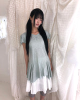 Erinitt Short-Sleeve Layered Dress