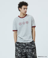 SUN LOGOS RINGER TEE