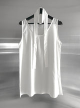 Airy Soft Scarf Sleeveless One Piece