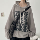 Noid Boxy Fit Ribbed Knit Hoodie (4 colors) H&L
