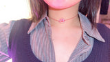 Kawai button necklace (2color)