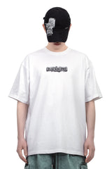 スプレーマスキングロゴTシャツ